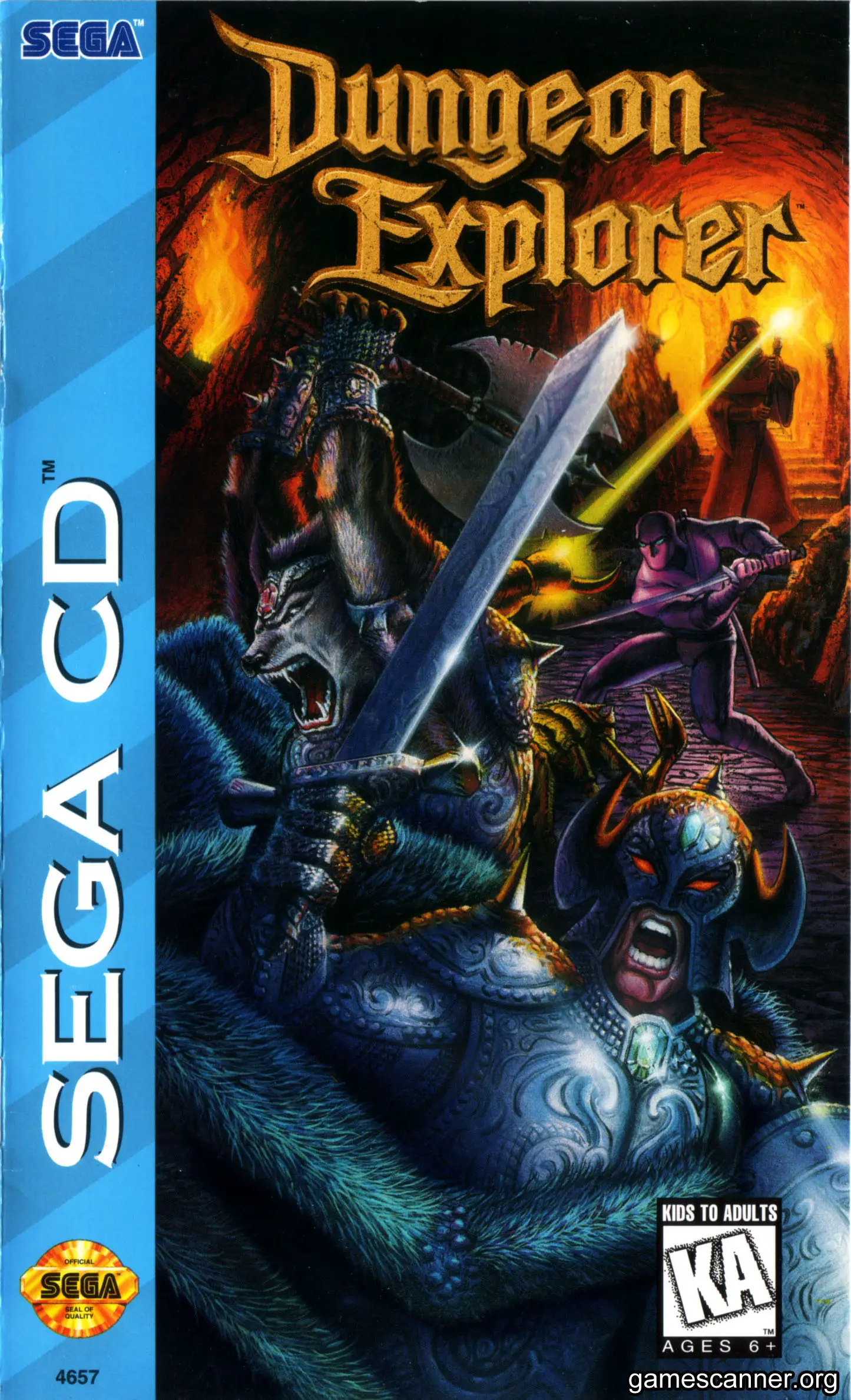 Capa de Dungeon Explorer