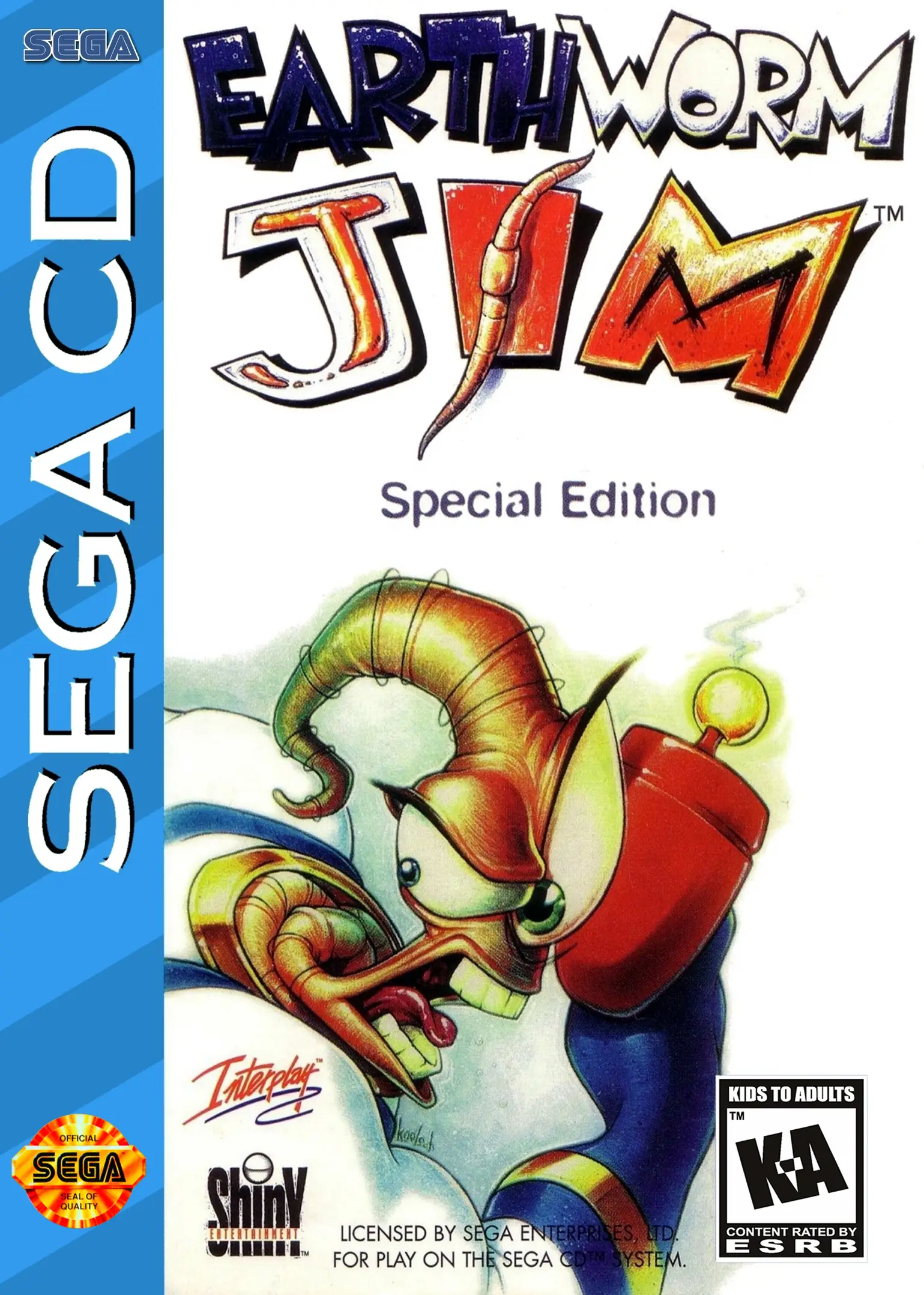 Capa de Earthworm Jim: Special Edition