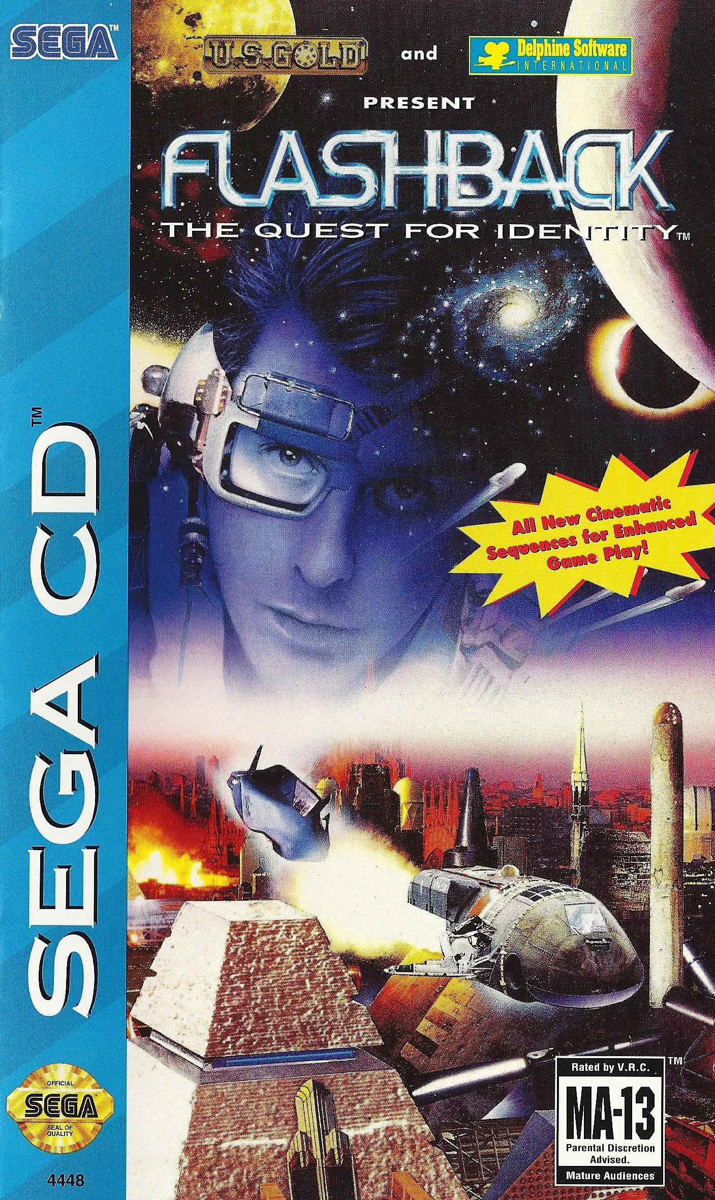Capa de Flashback: The Quest for Identity