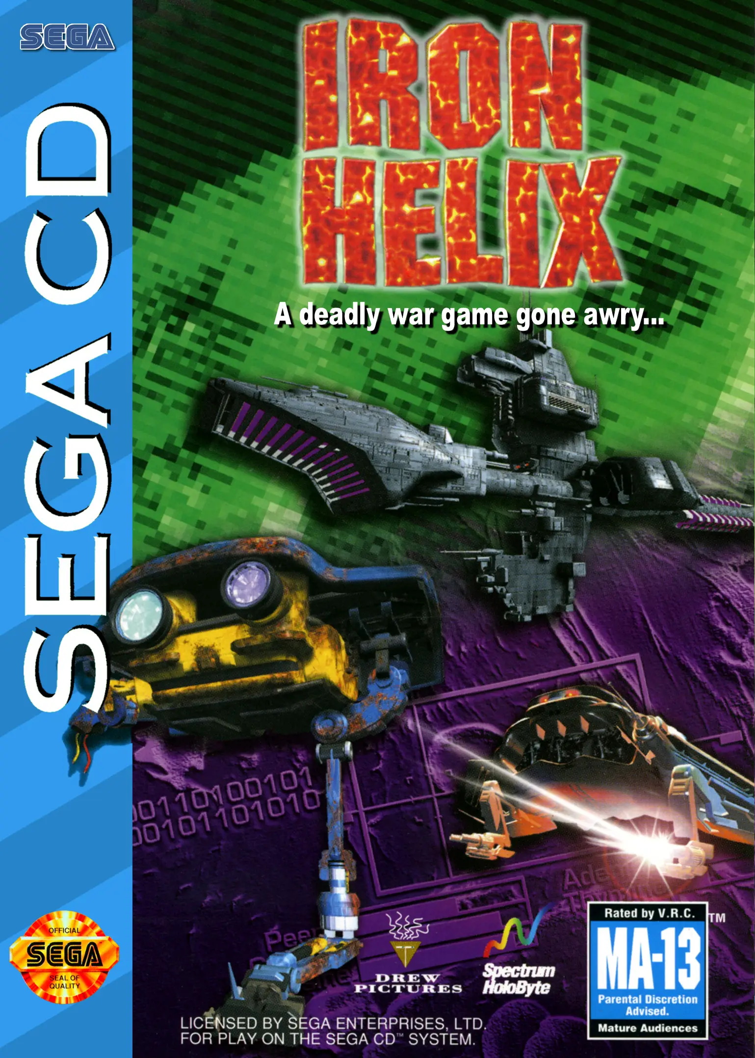 Capa de Iron Helix