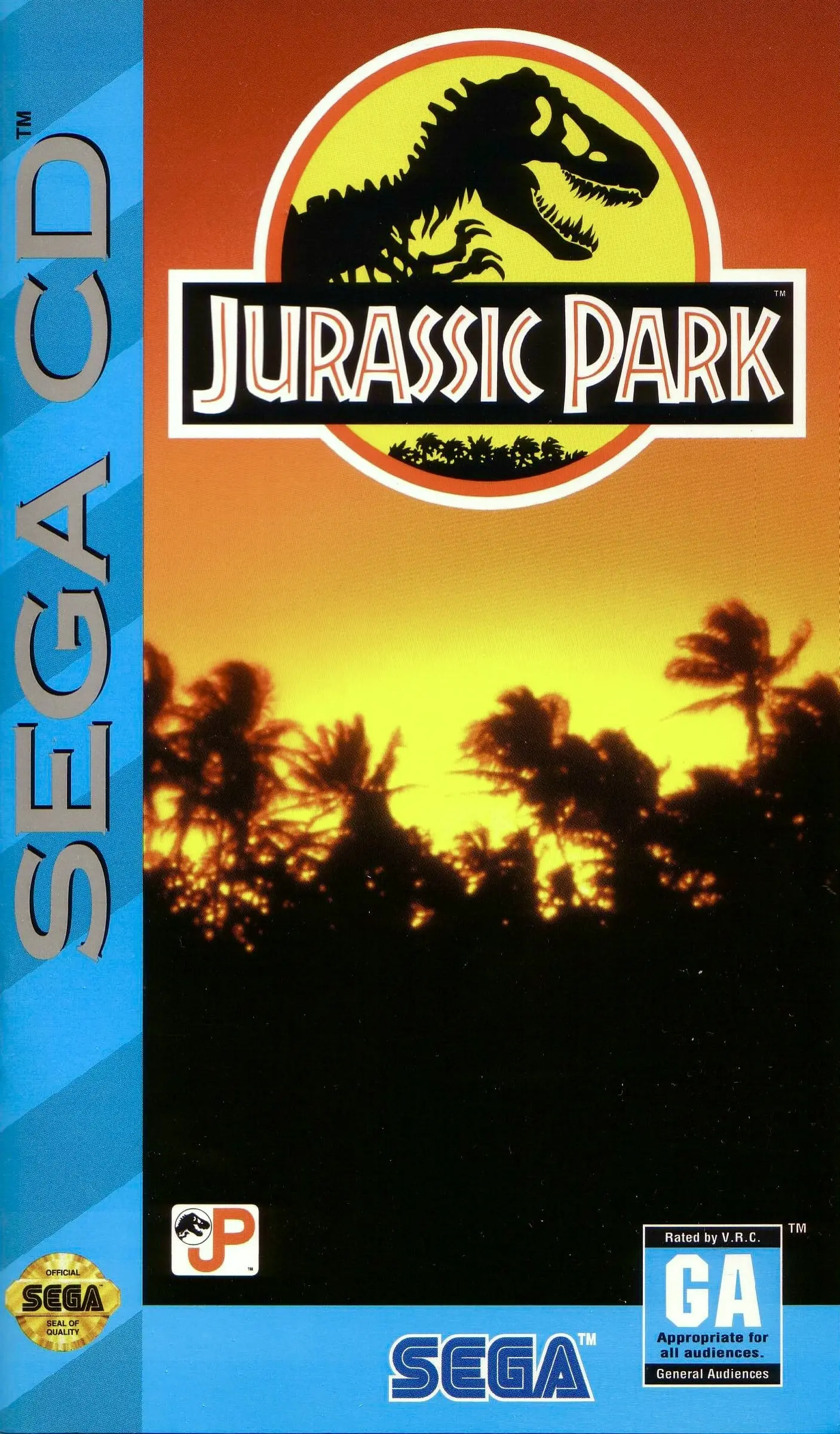 Capa de Jurassic Park