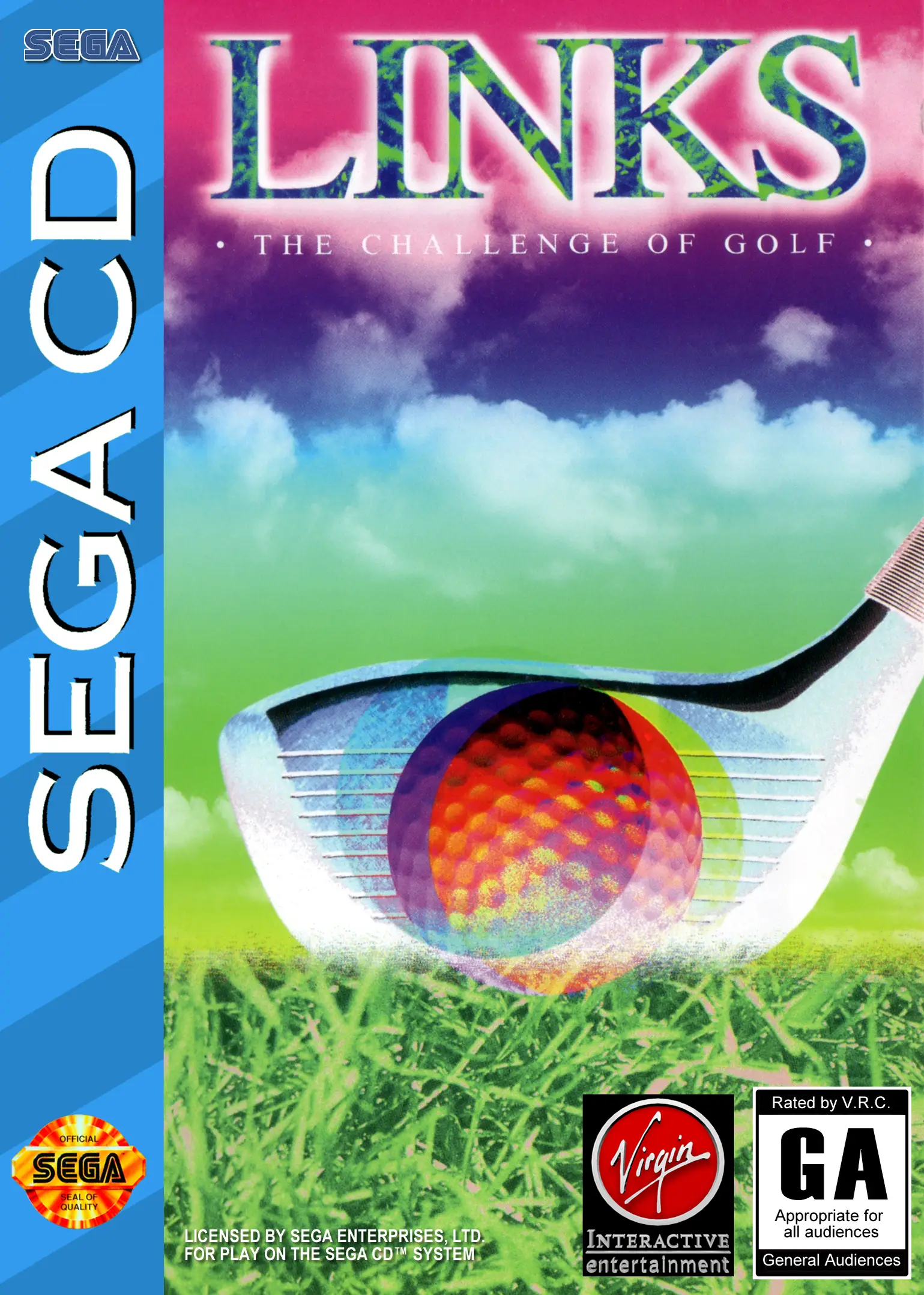 Capa de Links: The Challenge of Golf