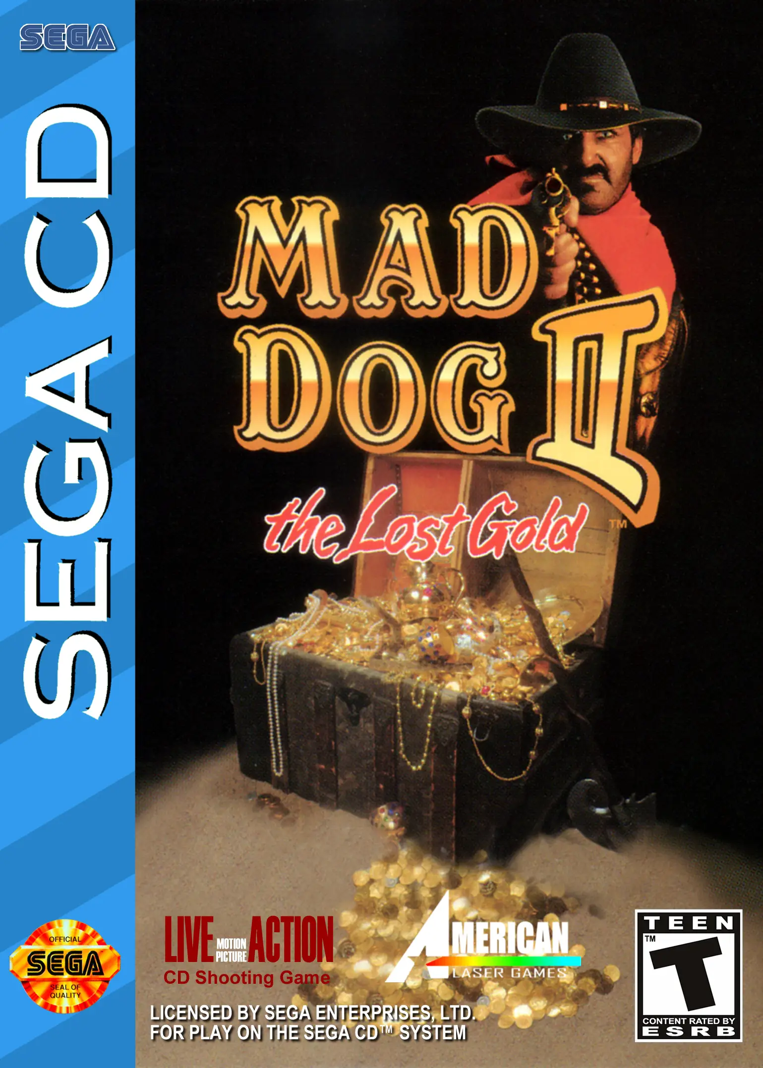 Capa de Mad Dog II: The Lost Gold