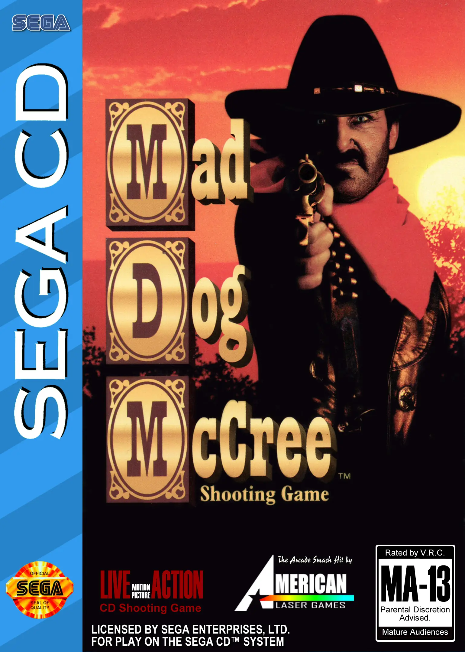 Capa de Mad Dog McCree