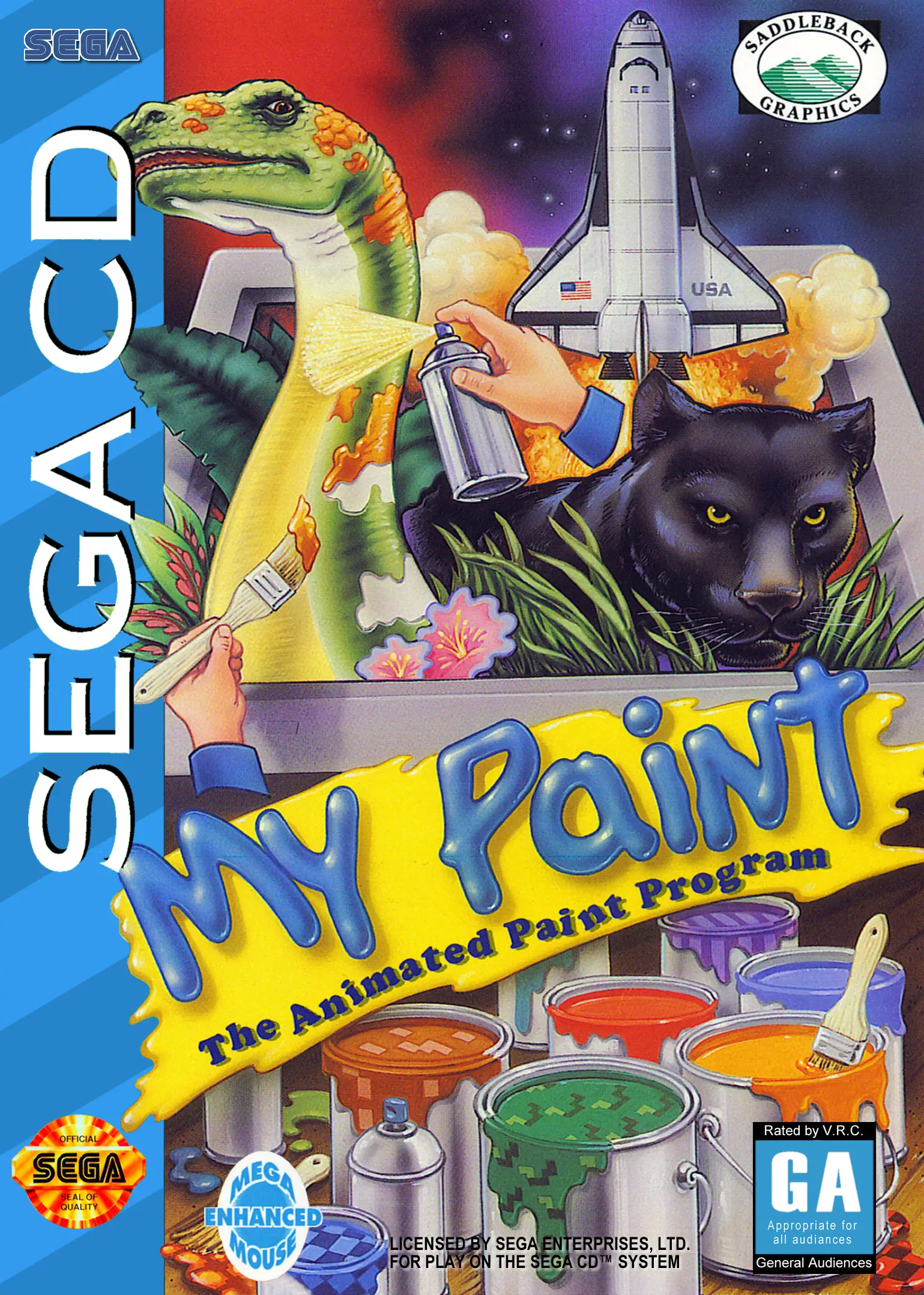 Capa de My Paint: The Animated Paint Program