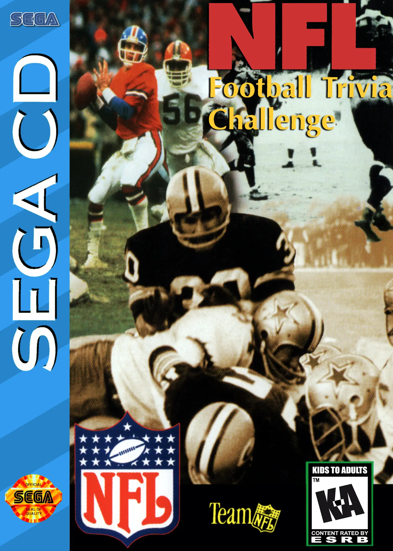 Capa de NFL Football Trivia Challenge
