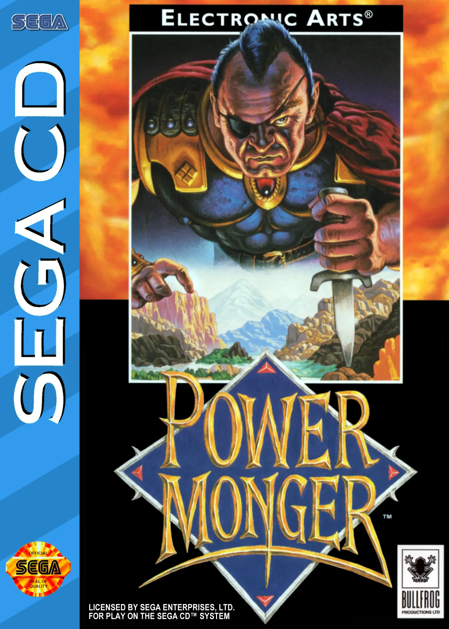 Capa de Power Monger