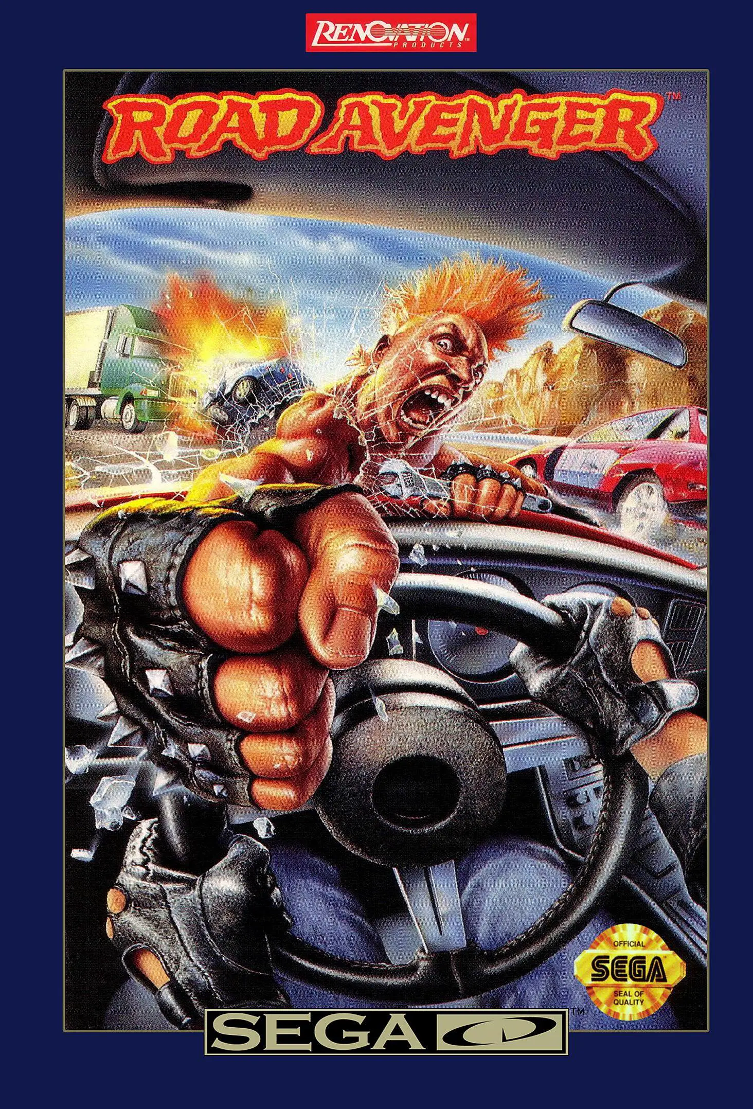 Capa de Road Avenger