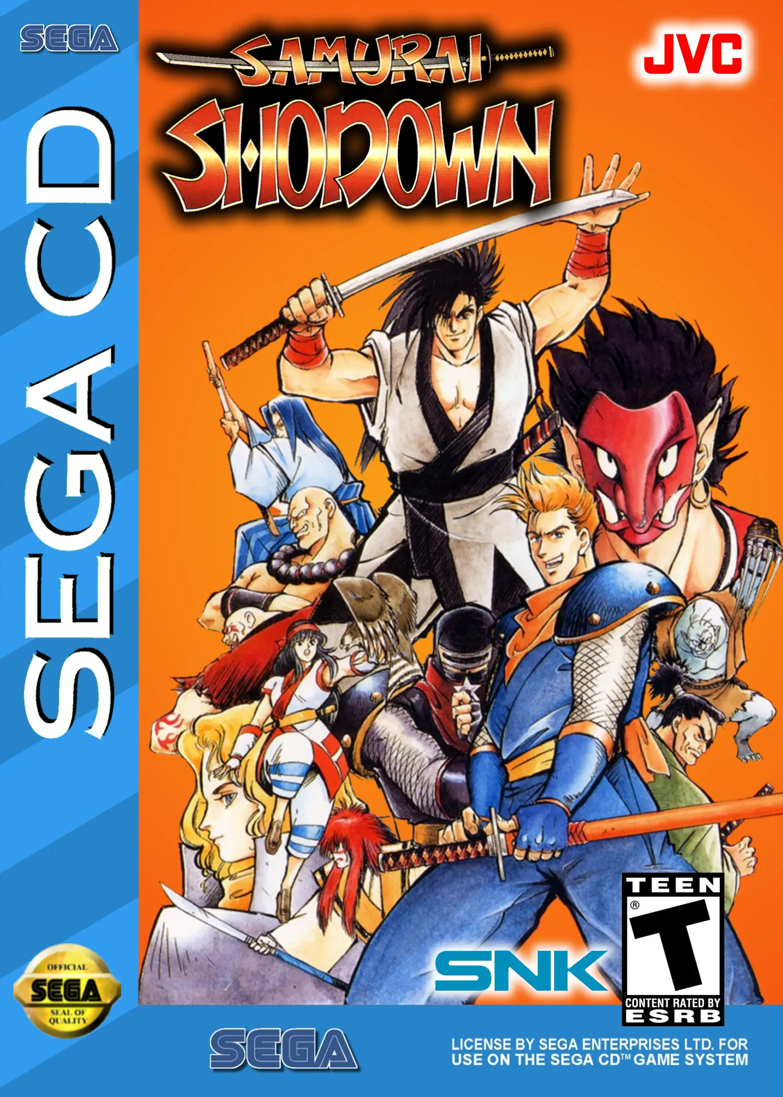 Capa de Samurai Shodown