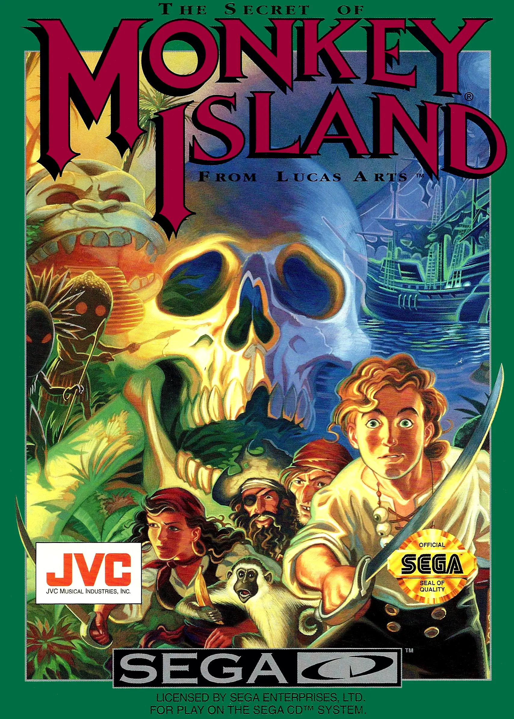 Capa de Secret of Monkey Island