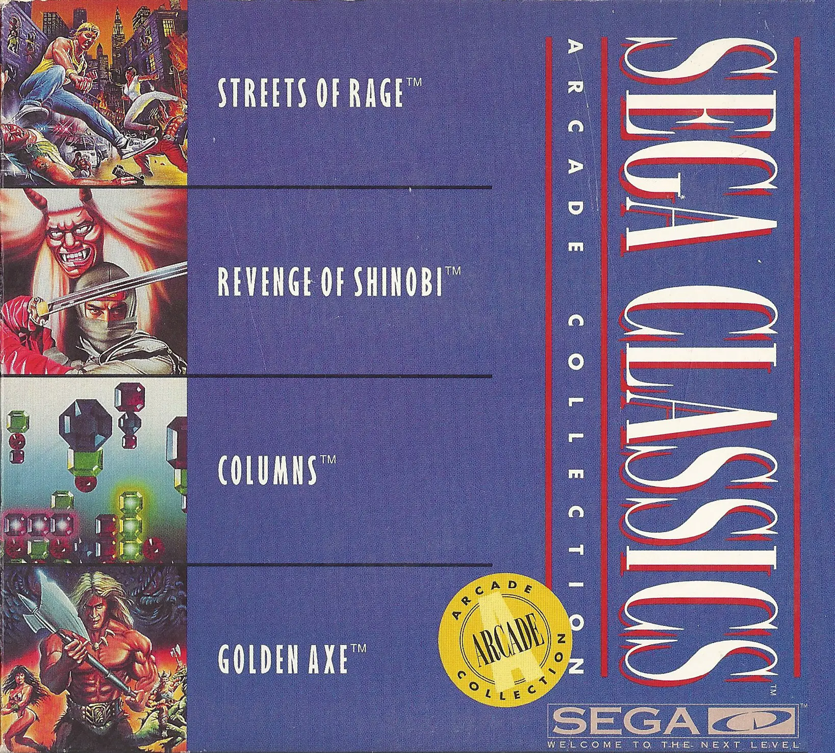 Capa de Sega Classics Arcade Collection 4-in-1