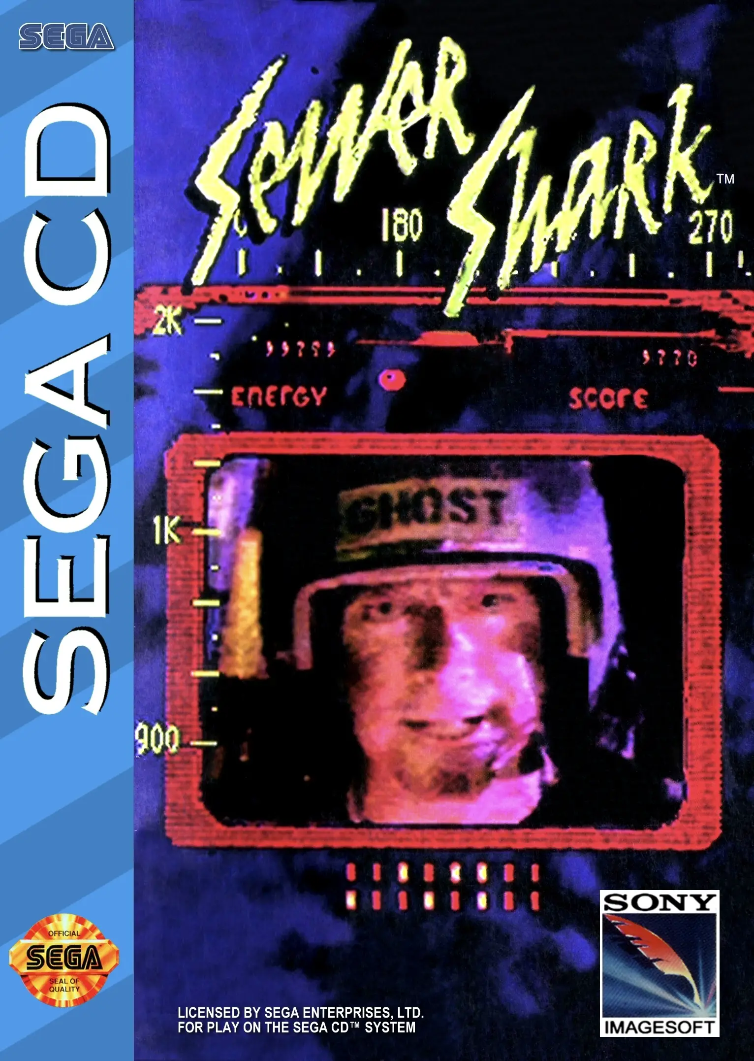 Capa de Sewer Shark