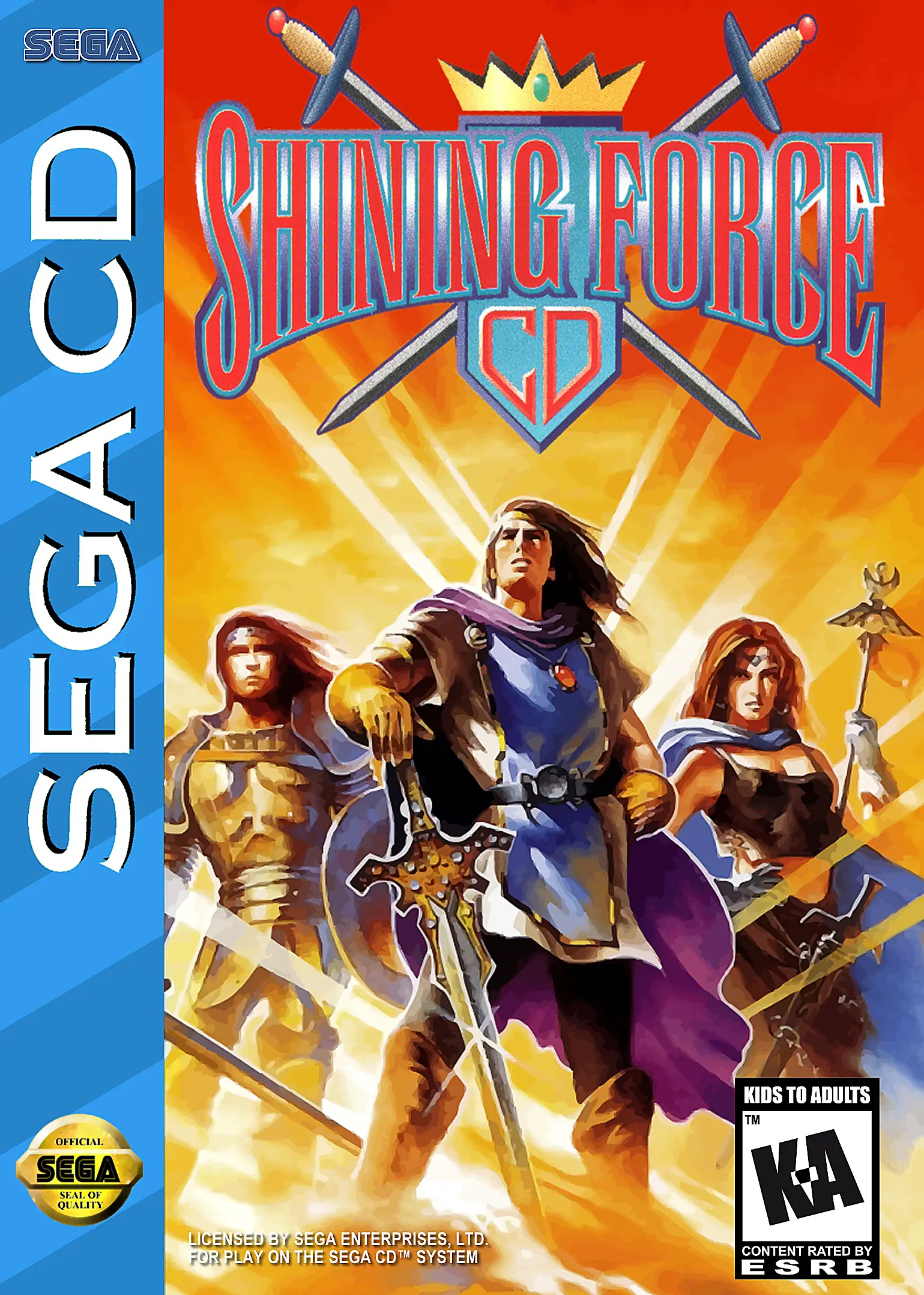 Capa de Shining Force CD