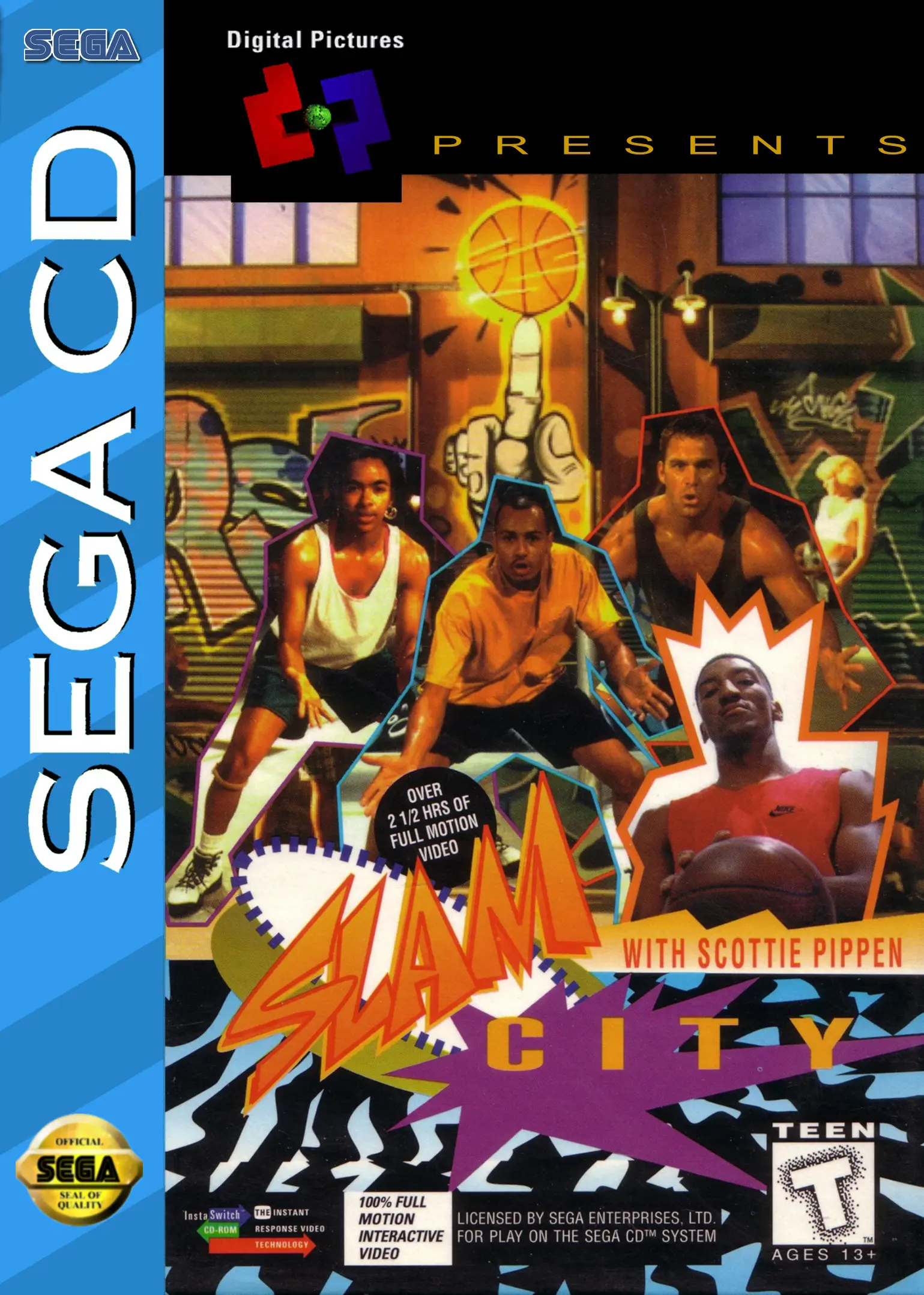 Capa de Slam City with Scottie Pippen