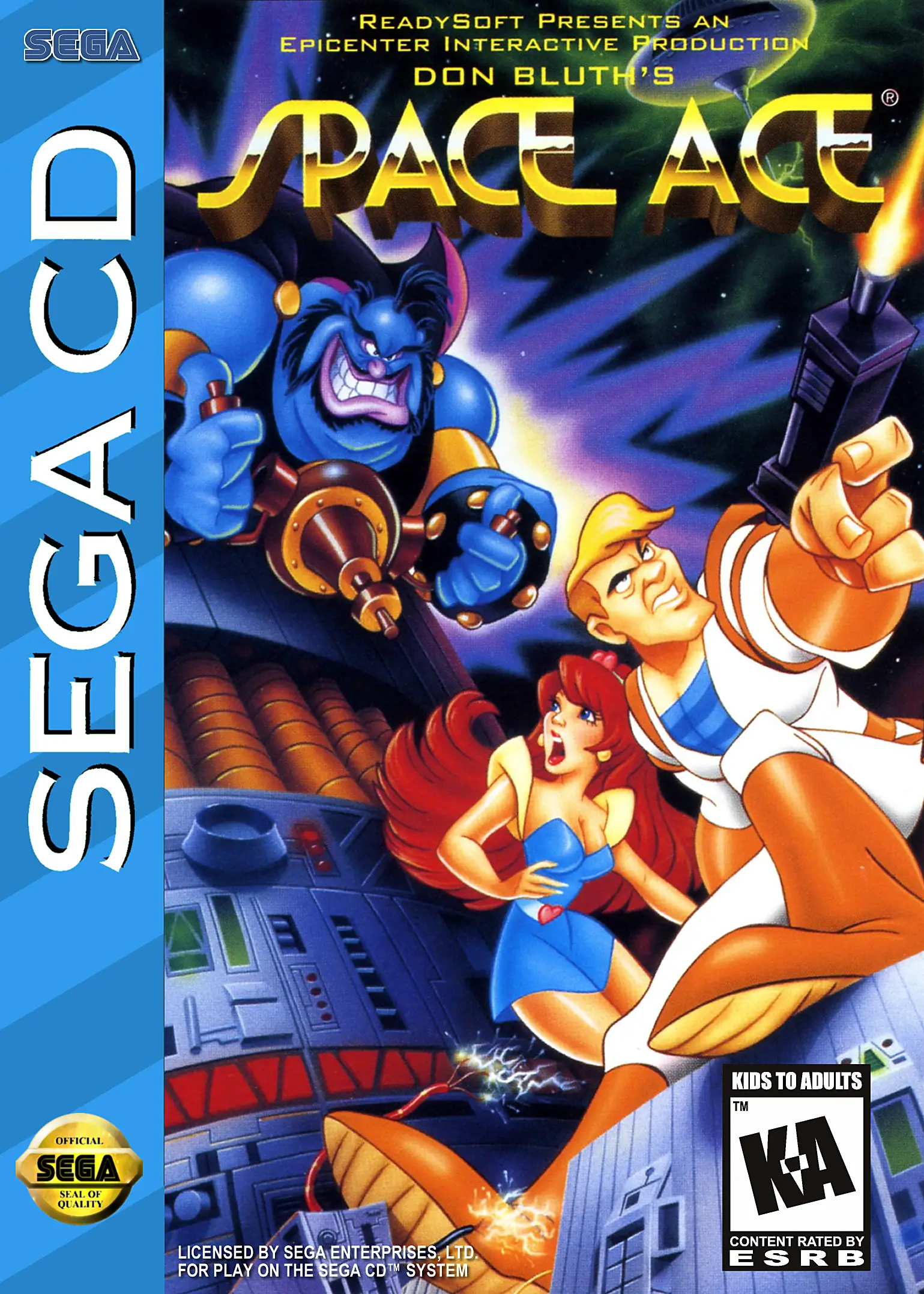 Capa de Space Ace