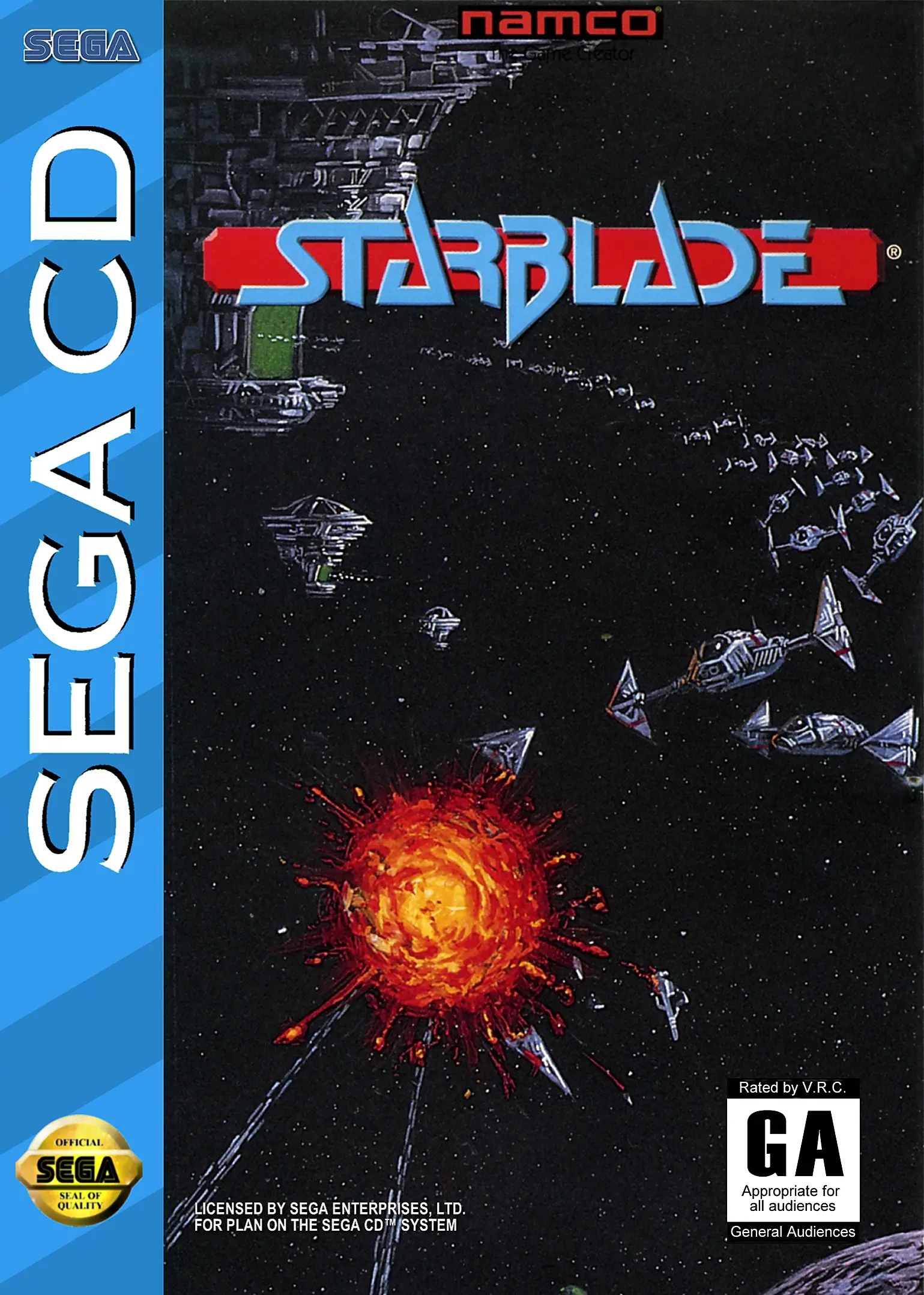 Capa de StarBlade