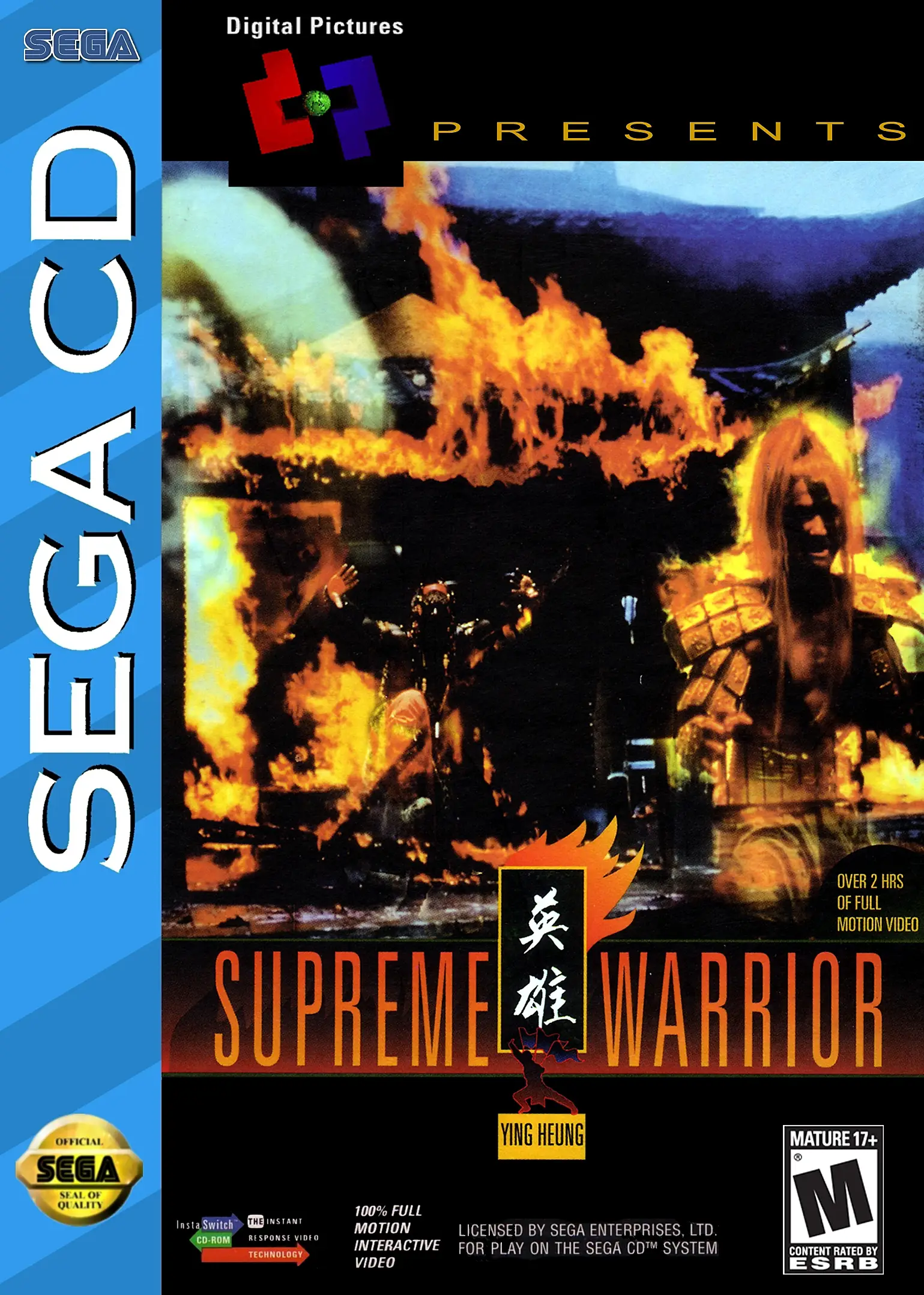 Capa de Supreme Warrior
