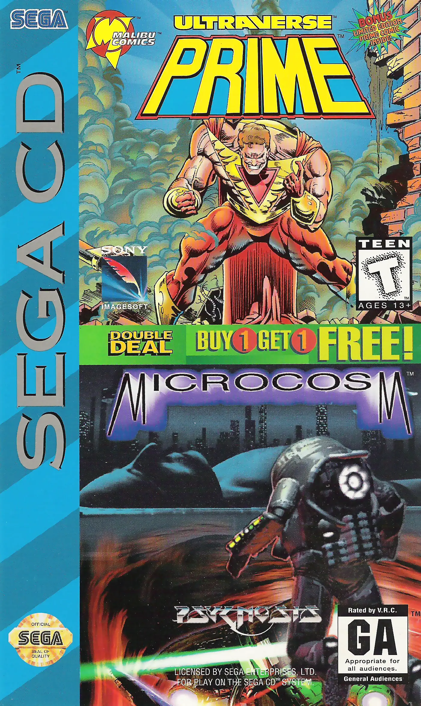 Capa de Ultraverse Prime / Microcosm