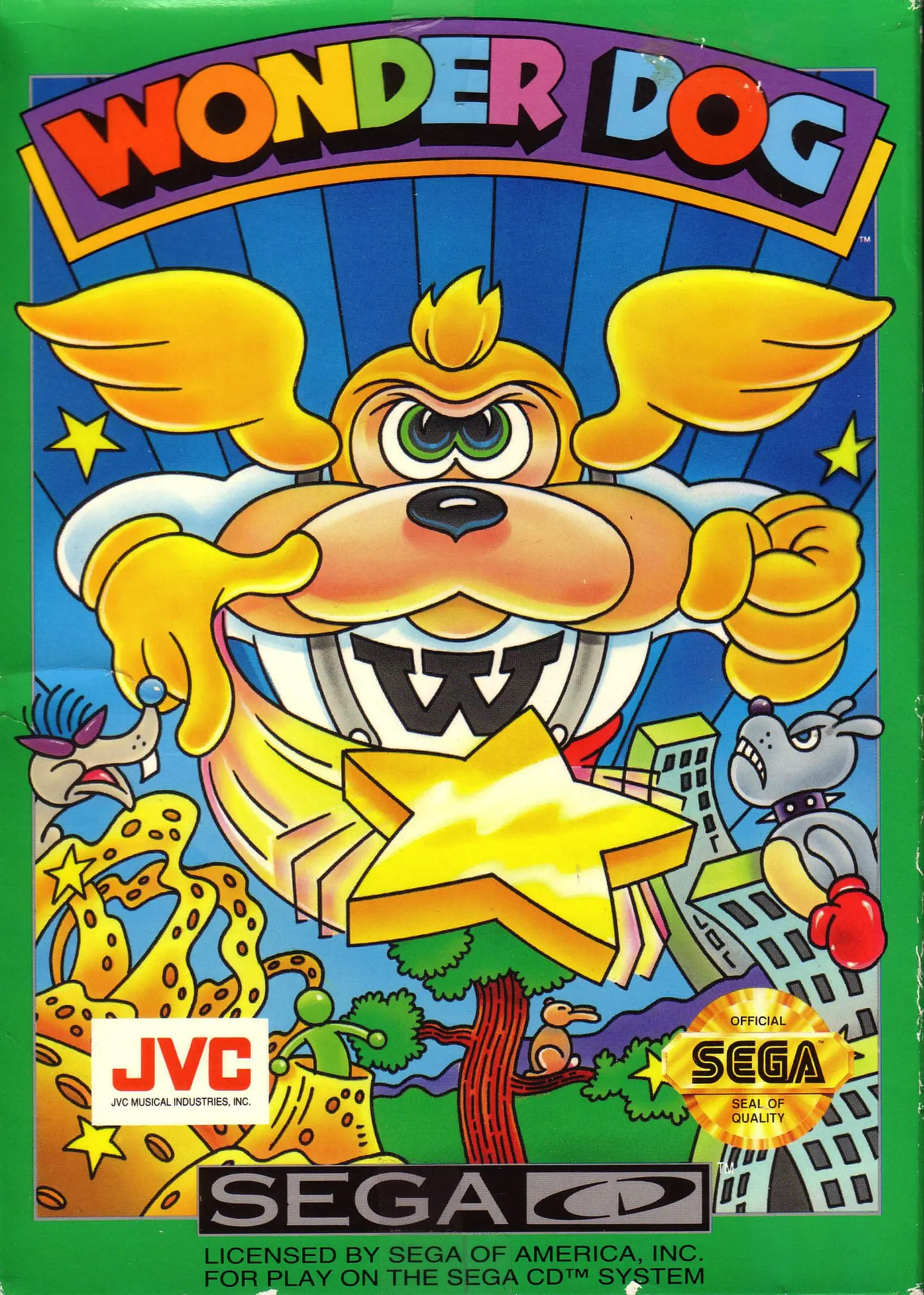 Capa de Wonder Dog [Green Version]