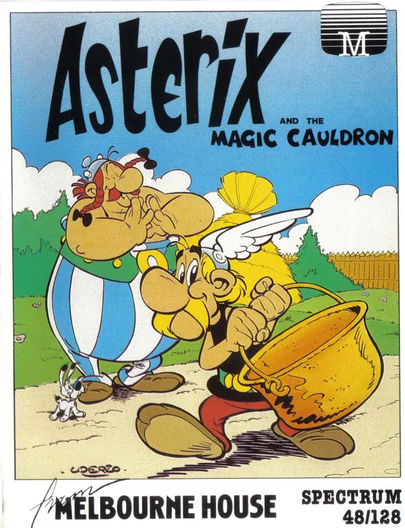 Capa de Asterix and the Magic Cauldron