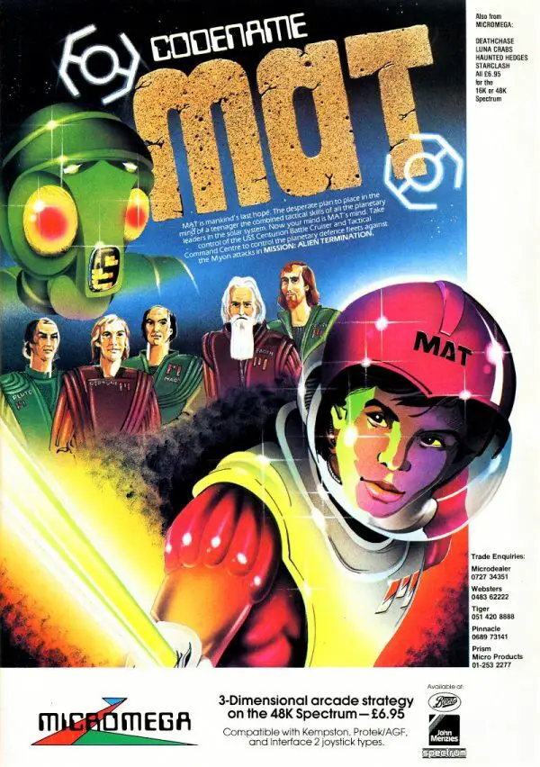 Capa de Codename Mat
