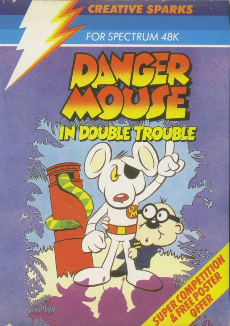 Capa de Danger Mouse in Double Trouble