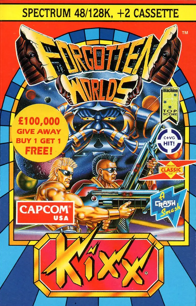 Capa de Forgotten Worlds
