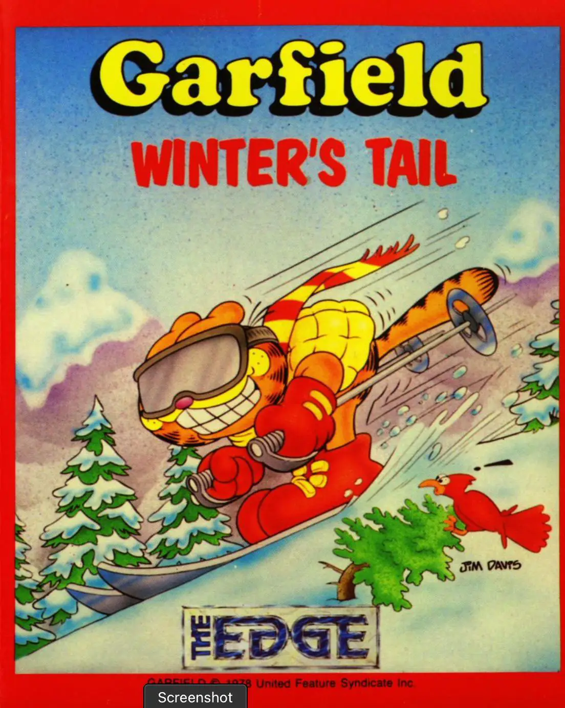 Capa de Garfield: Winter's Tail