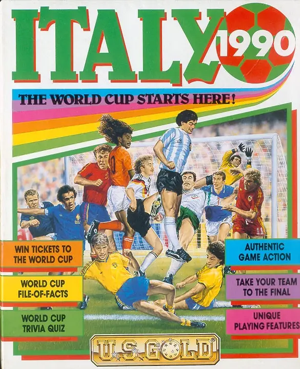 Capa de Italy 1990