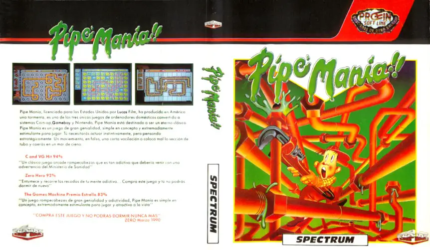 Capa de Pipemania