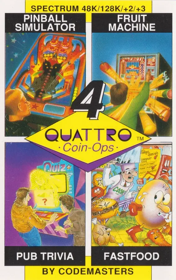 Capa de Quattro Coin-Ops