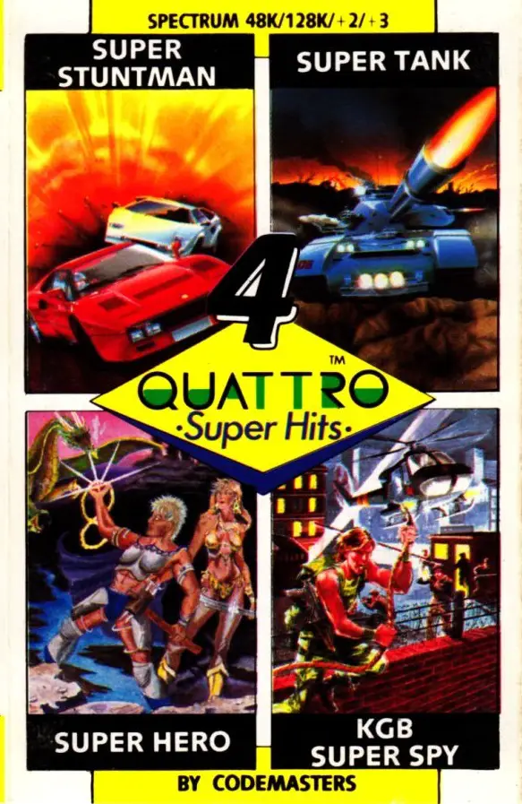 Capa de Quattro Super hits