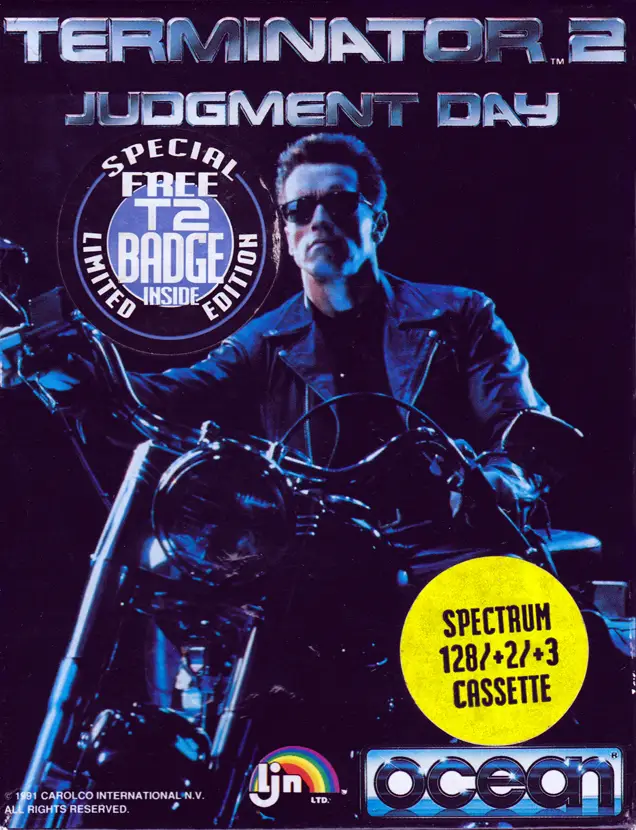 Capa de Terminator 2: Judgment Day