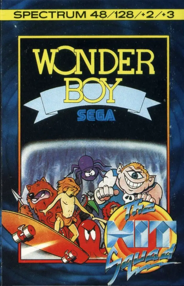 Capa de Wonder Boy