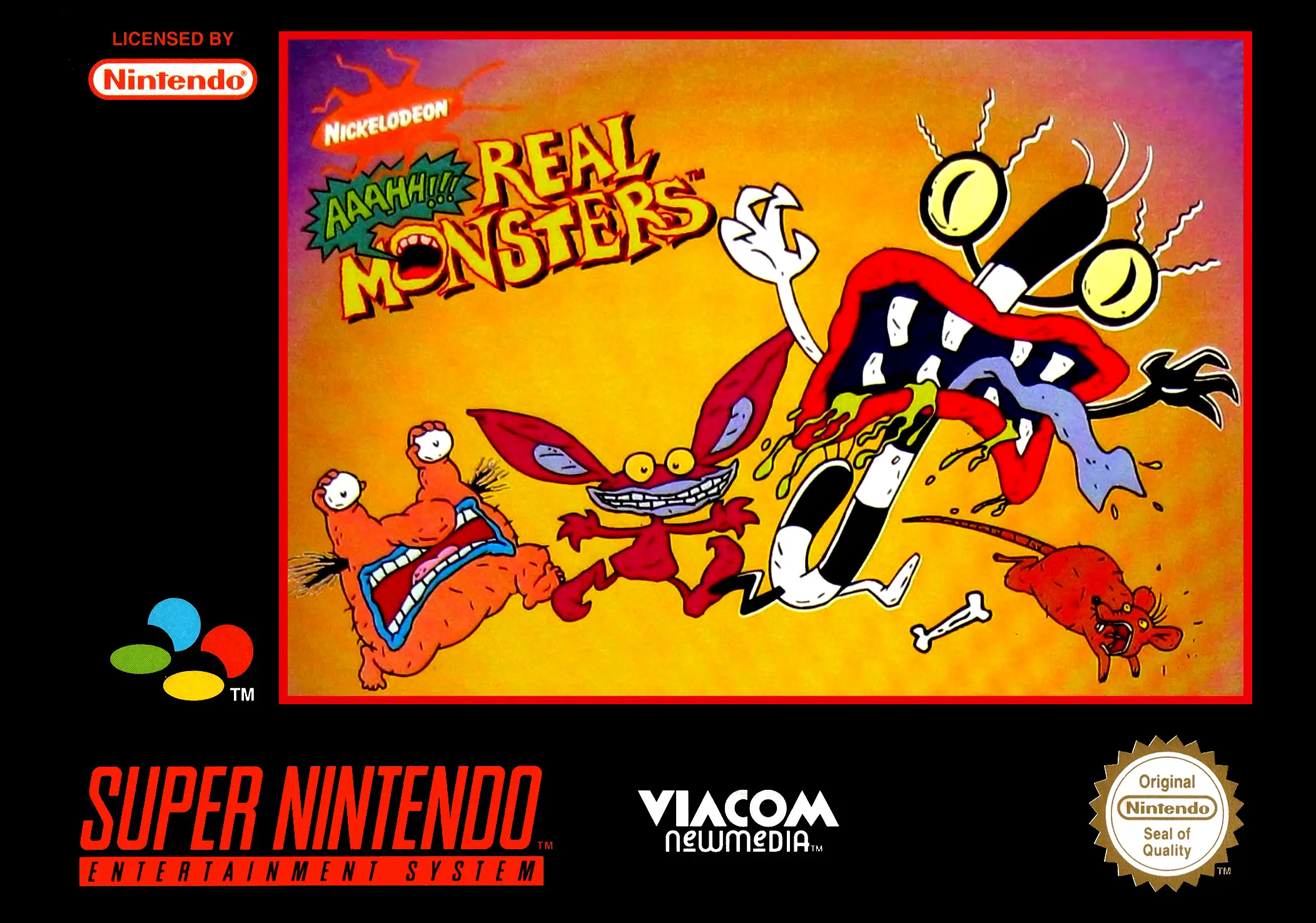 Capa de AAAHH!!! Real Monsters