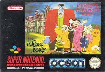 Capa de Addams Family: Pugsley's Scavenger Hunt
