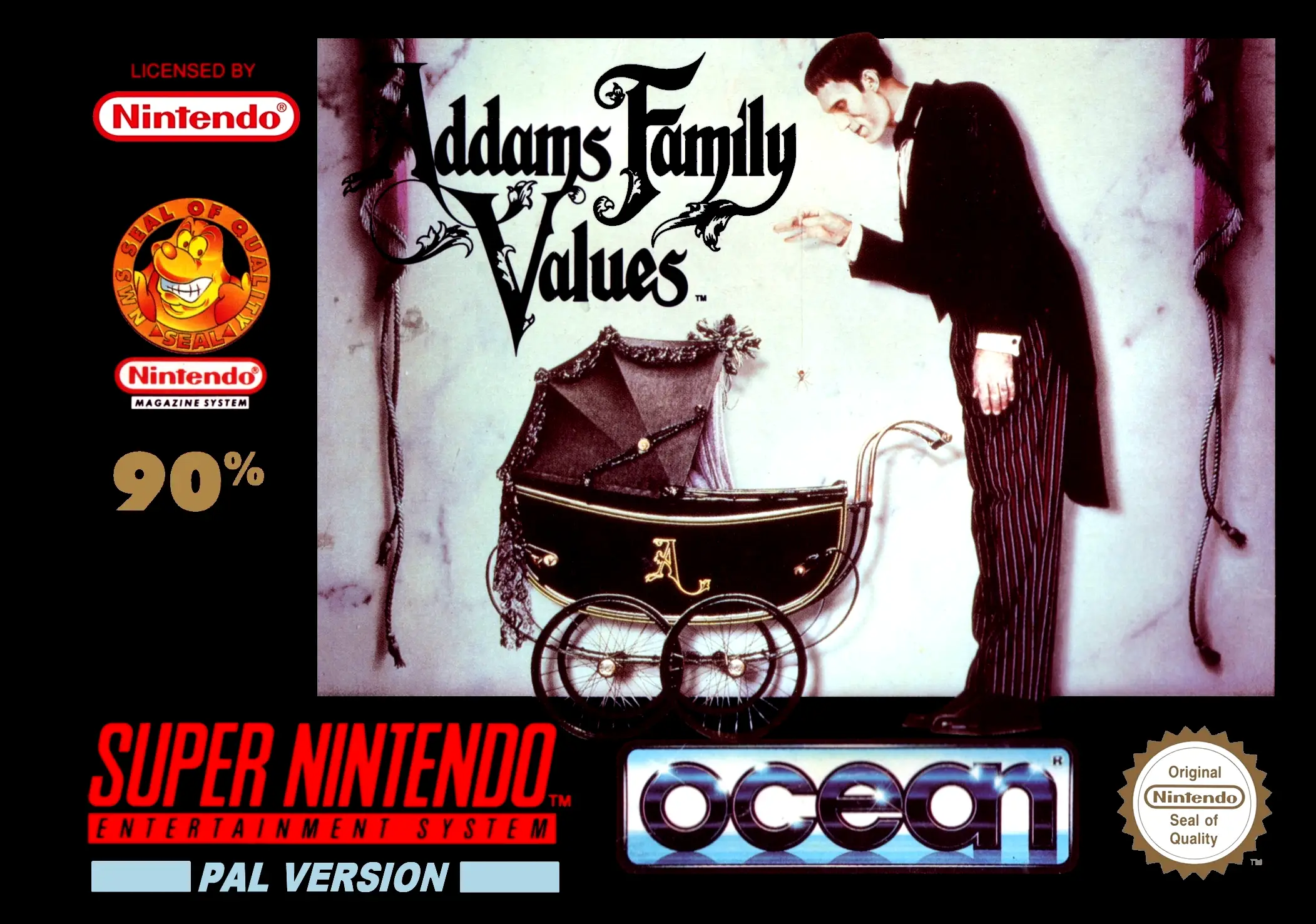 Capa de Addams Family Values