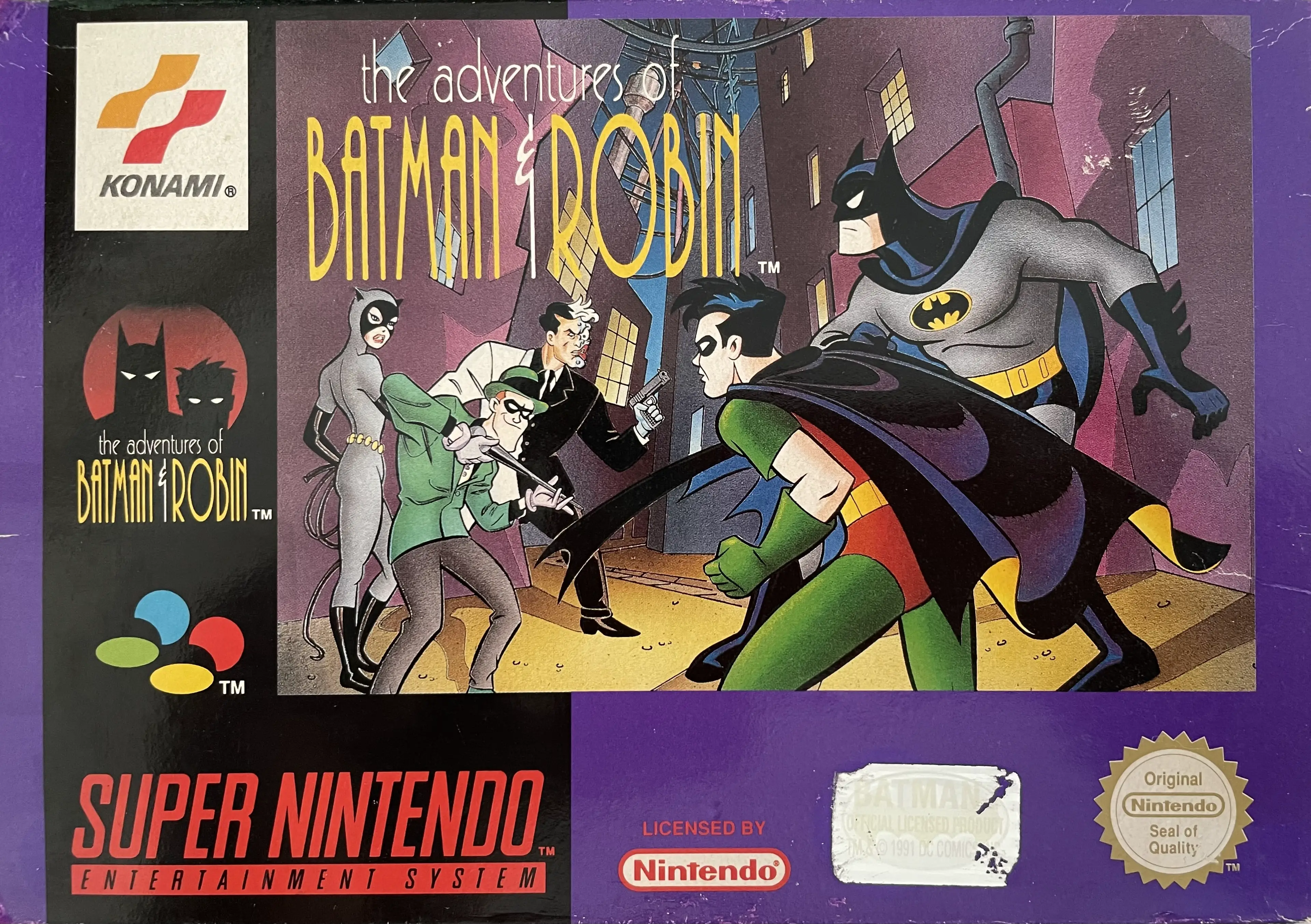 Capa de Adventures of Batman & Robin