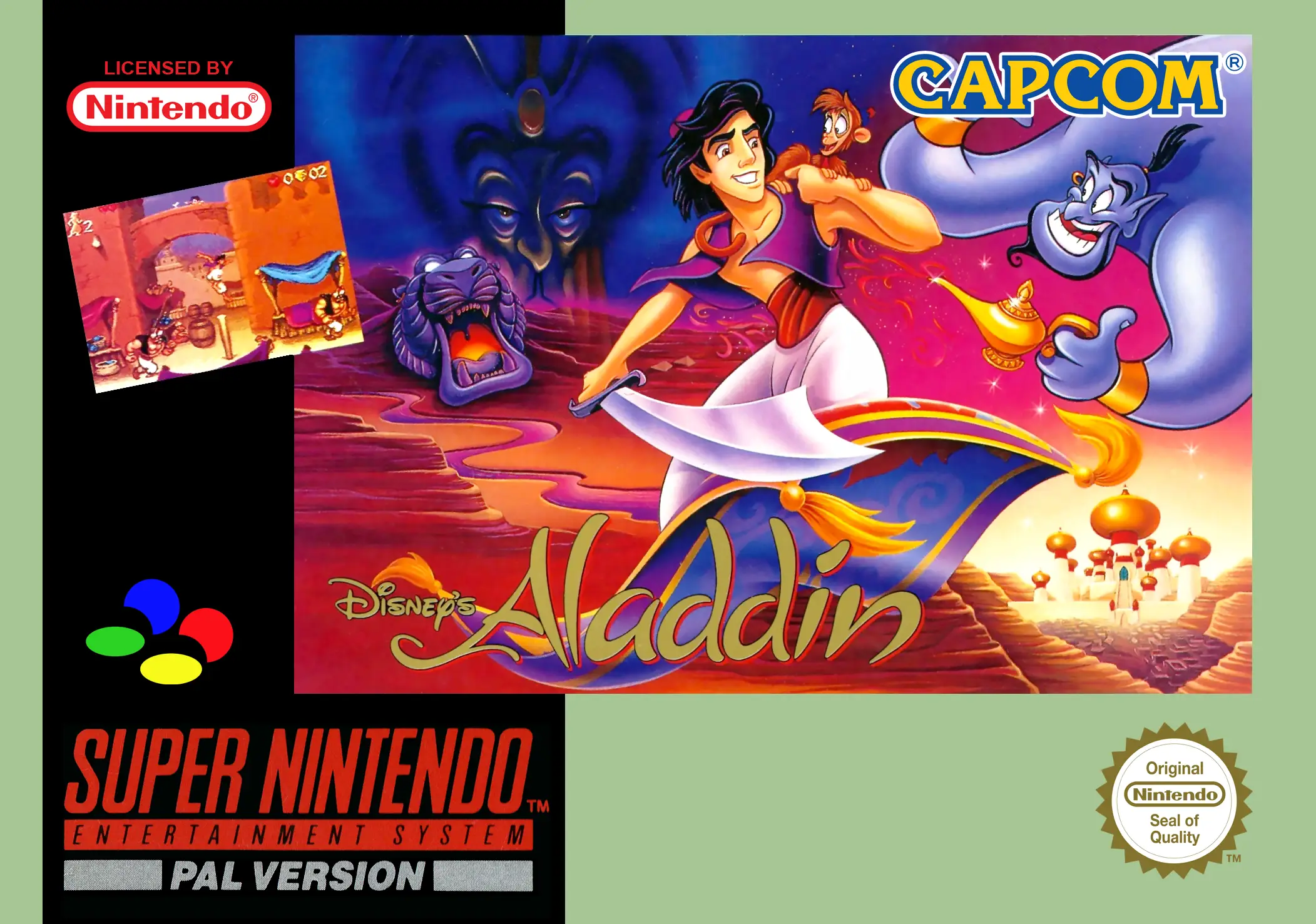 Capa de Aladdin