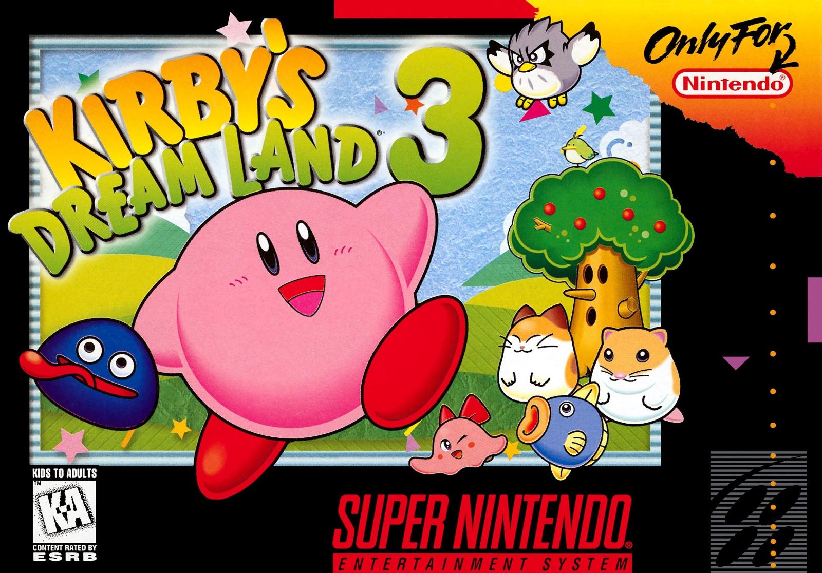 Capa de Kirby's Dream Land 3