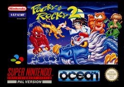 Capa de Pocky & Rocky 2