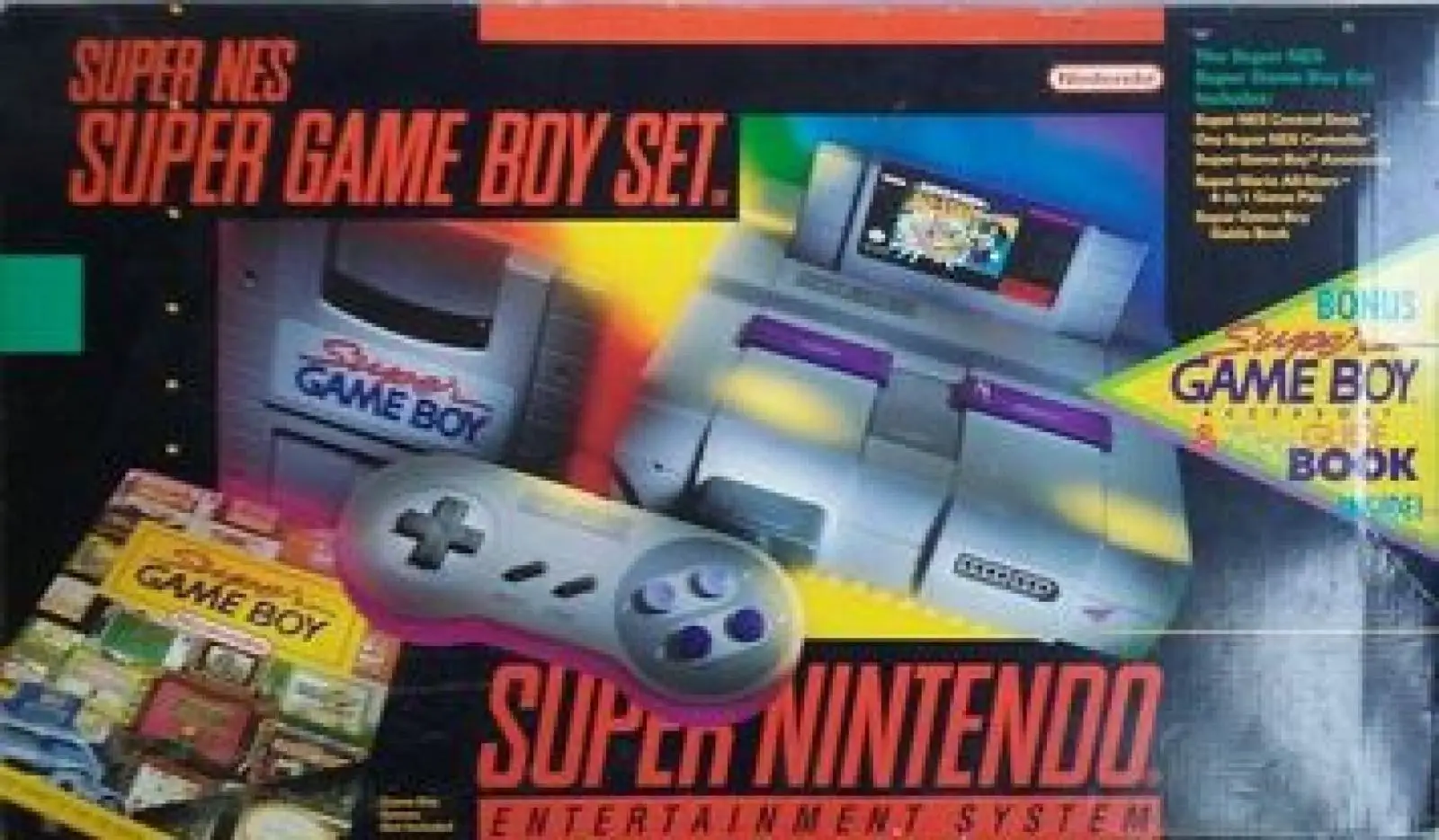 Capa de Super Nintendo Entertainment System [Super Game Boy + Mario All-Stars]