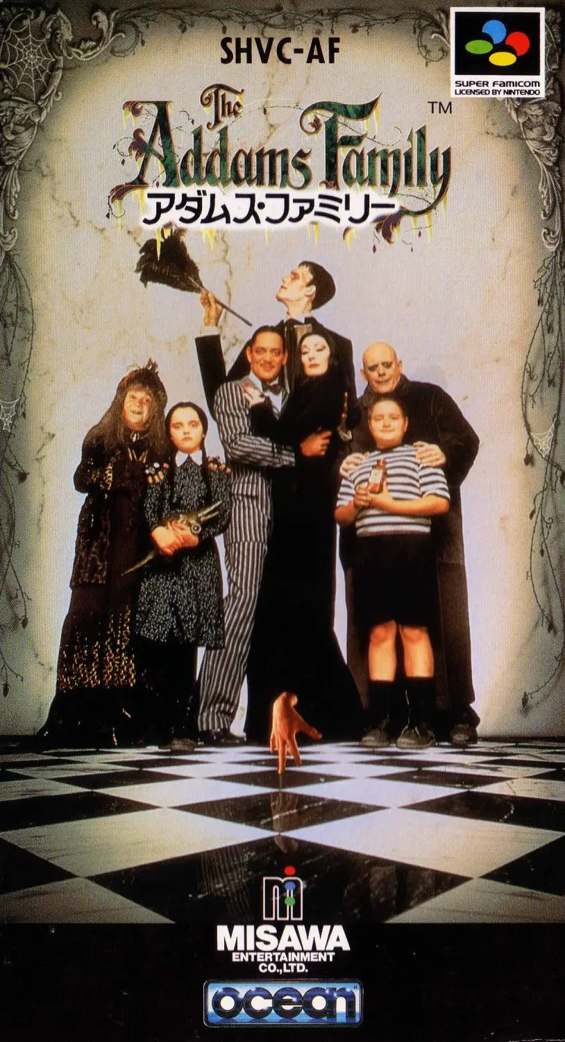 Capa de Addams Family