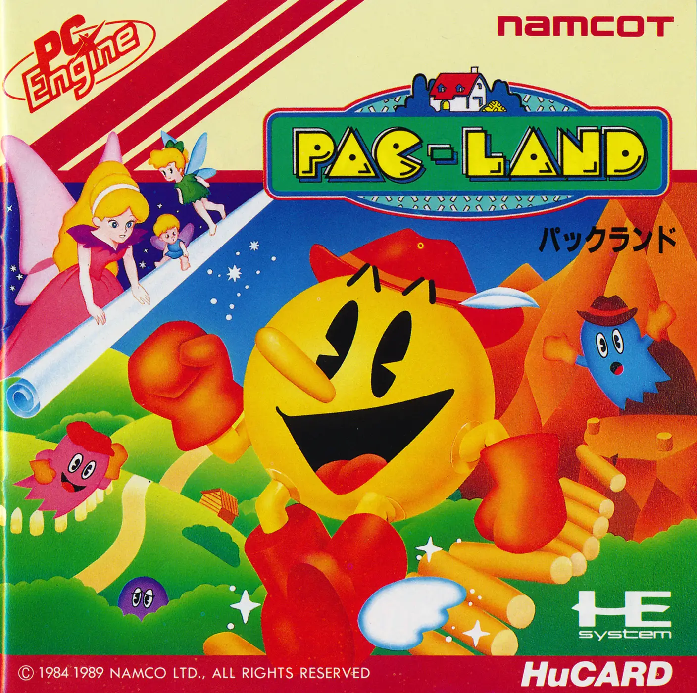 Capa de Pac-Land