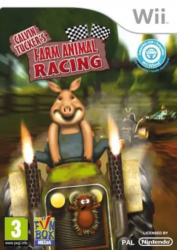 Capa de Calvin Tucker's: Farm Animals Racing