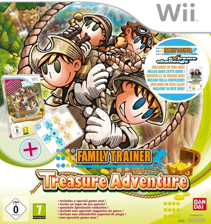 Capa de Family Trainer Treasure Adventure