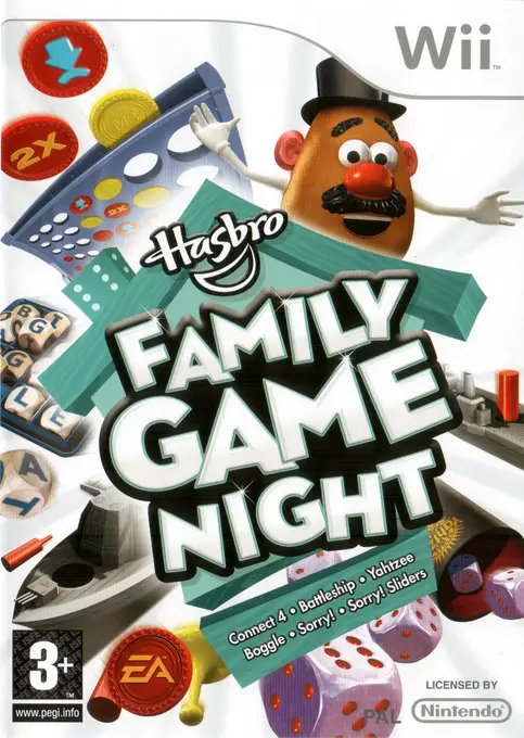 Capa de Hasbro Family Game Night