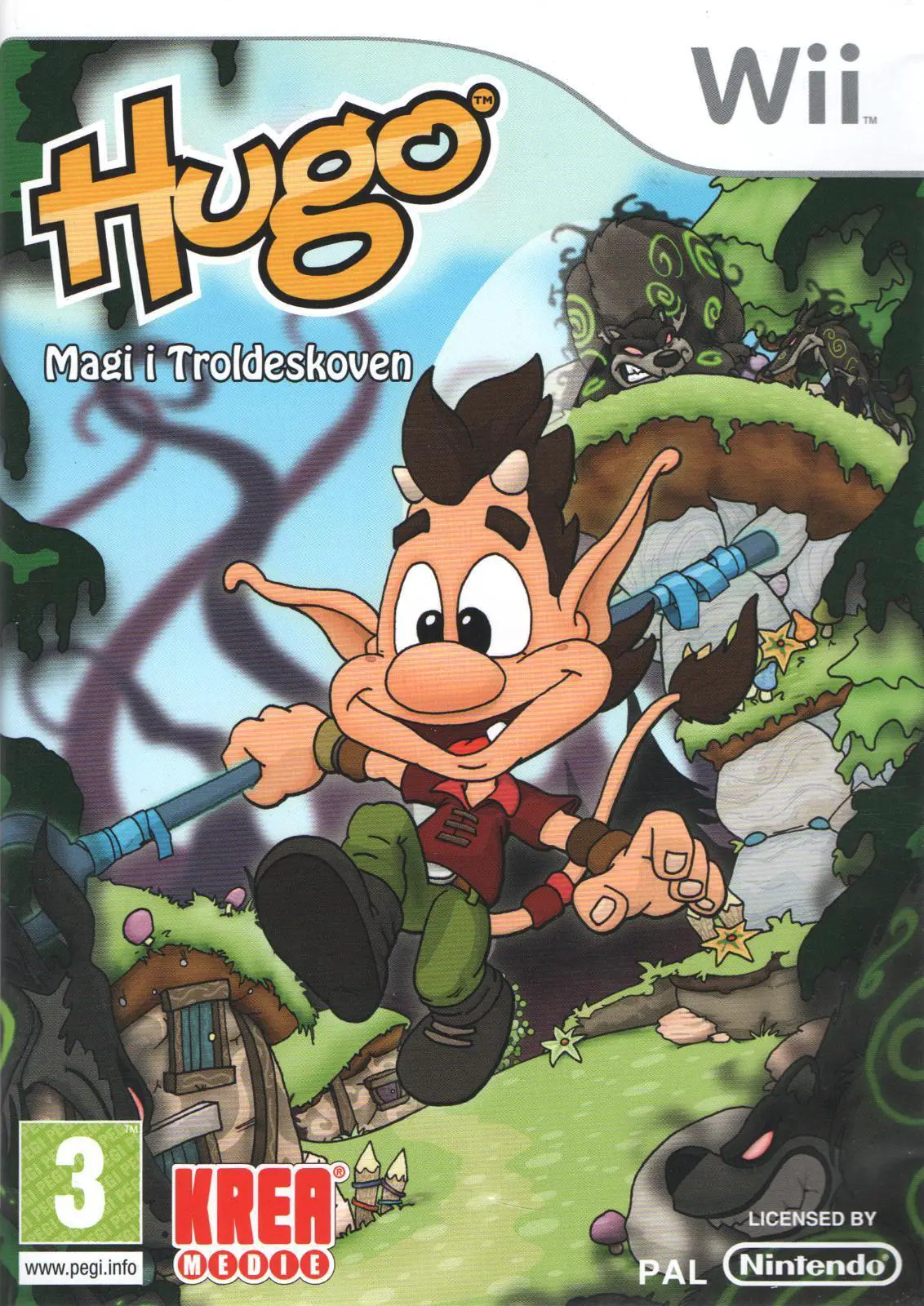 Capa de Hugo: Magic In The Trollwoods