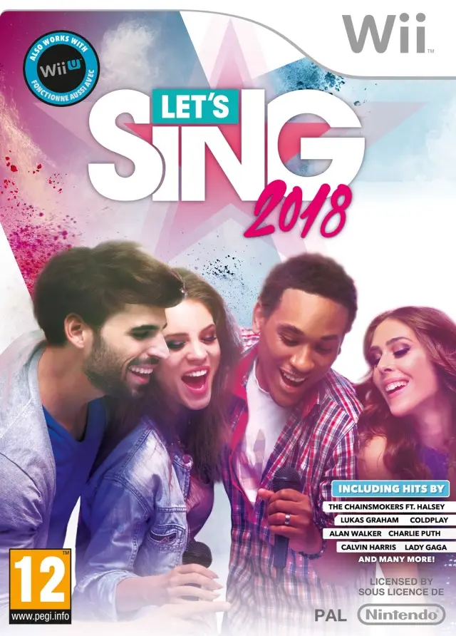 Capa de Let's Sing 2018