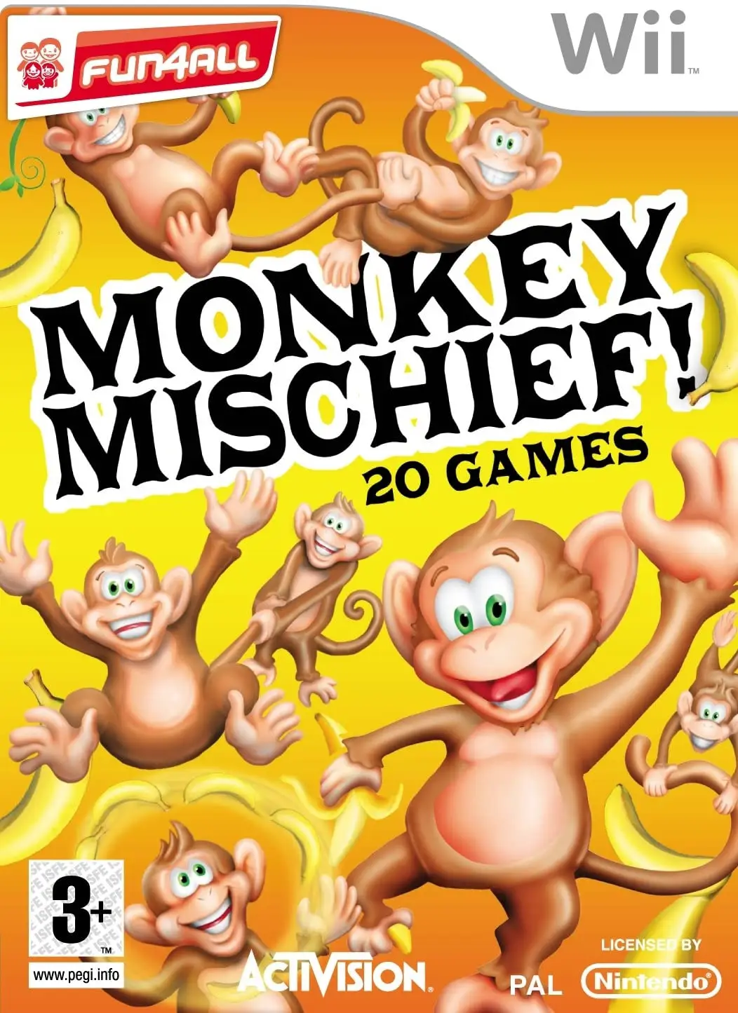 Capa de Monkey Mischief: 20 Games